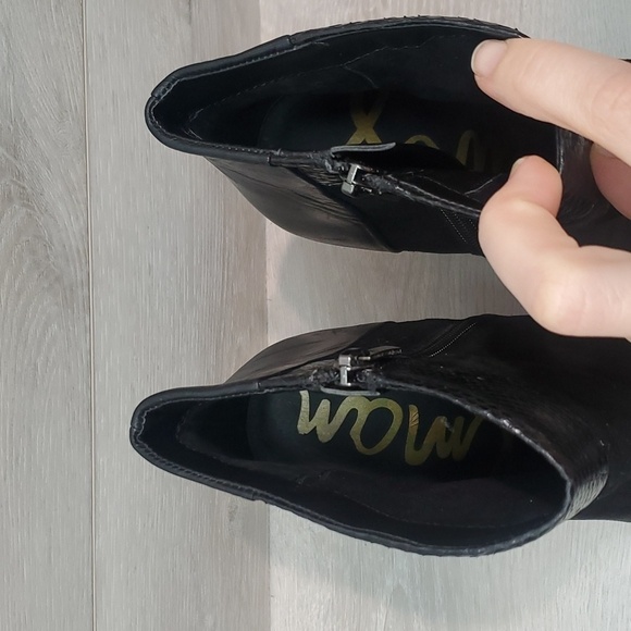 Sam Edelman Womens Shay Suede Heels Boots shoes sz 8M - Picture 5 of 13